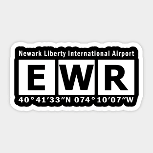 EWR Airport, Newark Liberty International Airport Sticker